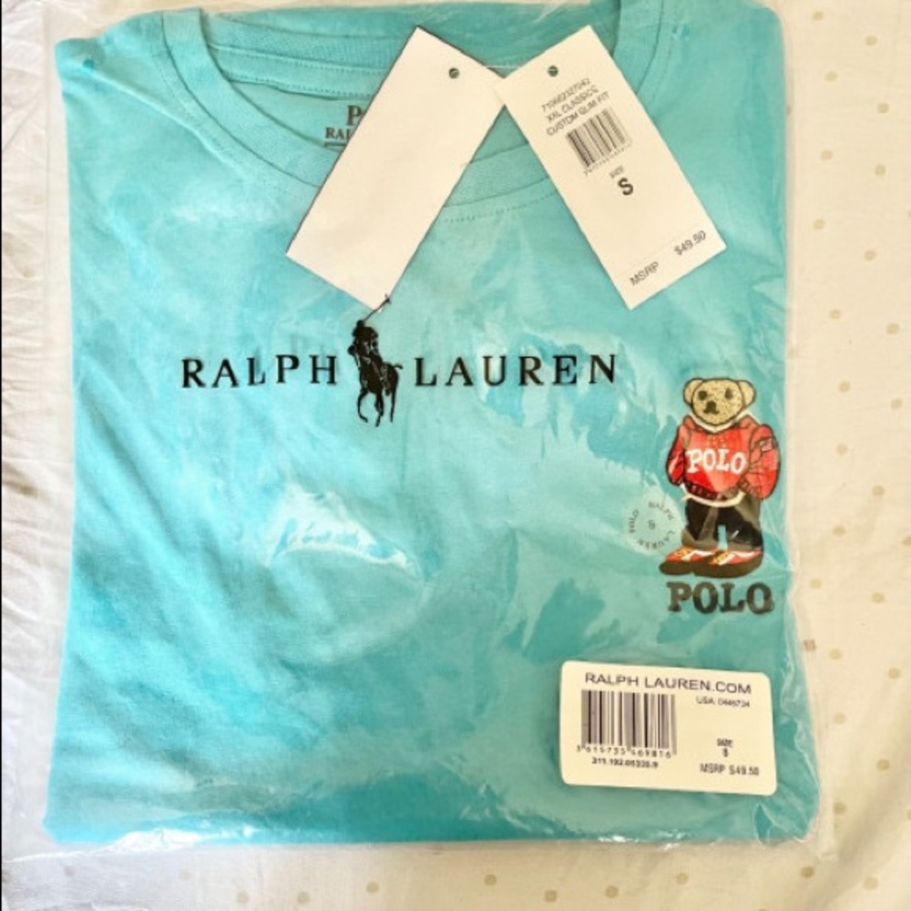 Baby Blue Polo T shirt